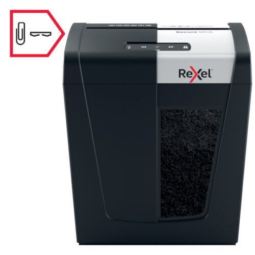 2020130EU_n_04.jpg Niszczarka Rexel Secure MC6, P5, 6 kartek, 18 l kosz