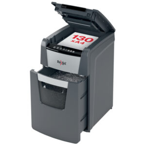 Niszczarka Rexel Optimum AutoFeed+ 130M, P5, 130 kartek, 44 l kosz