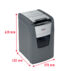 Niszczarka Rexel Optimum AutoFeed+ 150M, P5, 150 kartek, 44 l kosz
