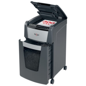 Niszczarka Rexel Optimum AutoFeed+ 300X, P4, 300 kartek, 60 l kosz