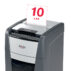 Niszczarka Rexel Optimum AutoFeed+ 300X, P4, 300 kartek, 60 l kosz