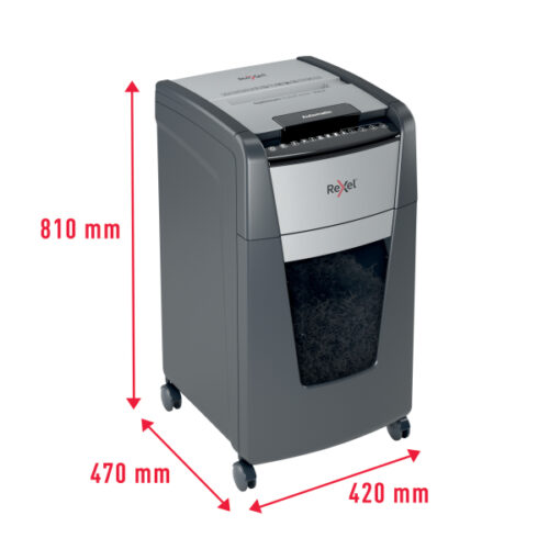 2020300XEU_06.jpg Niszczarka Rexel Optimum AutoFeed+ 300X, P4, 300 kartek, 60 l kosz