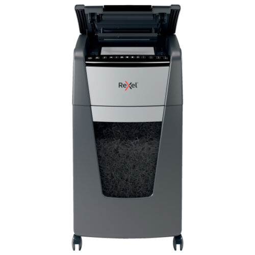 2020300XEU_07.jpg Niszczarka Rexel Optimum AutoFeed+ 300X, P4, 300 kartek, 60 l kosz
