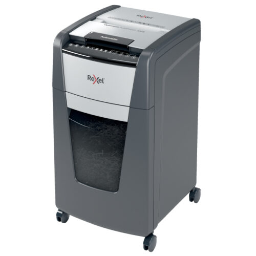 2020300XEU_iu_02.jpg Niszczarka Rexel Optimum AutoFeed+ 300X, P4, 300 kartek, 60 l kosz