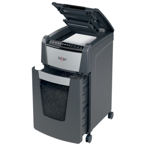 2020300XEU_n_01.jpg Niszczarka Rexel Optimum AutoFeed+ 300X, P4, 300 kartek, 60 l kosz