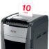 Niszczarka Rexel Optimum AutoFeed+ 600M, P5, 600 kartek, 110 l kosz