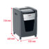 Niszczarka Rexel Momentum Extra XP420+, P4, 20 kartek, 60 l kosz