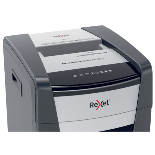 2021422XEU_05.jpg Niszczarka Rexel Momentum Extra XP422+, P4, 22 kartki, 85 l kosz