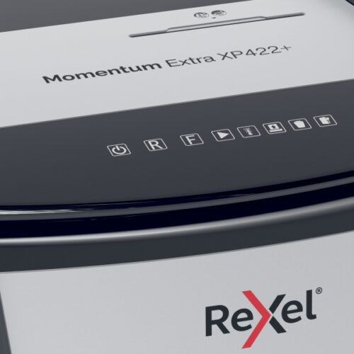 2021422XEU_n_19.jpg Niszczarka Rexel Momentum Extra XP422+, P4, 22 kartki, 85 l kosz
