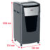 Niszczarka Rexel Momentum Extra XP426+, P4, 26 kartek, 120 l kosz