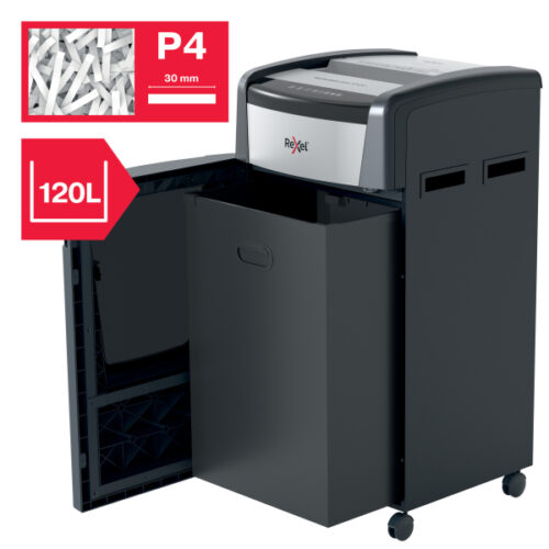 2021426XEU_n_18.jpg Niszczarka Rexel Momentum Extra XP426+, P4, 26 kartek, 120 l kosz