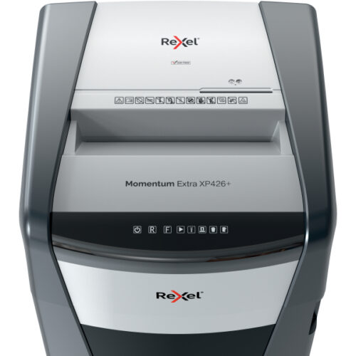 2021426XEU_n_22.jpg Niszczarka Rexel Momentum Extra XP426+, P4, 26 kartek, 120 l kosz