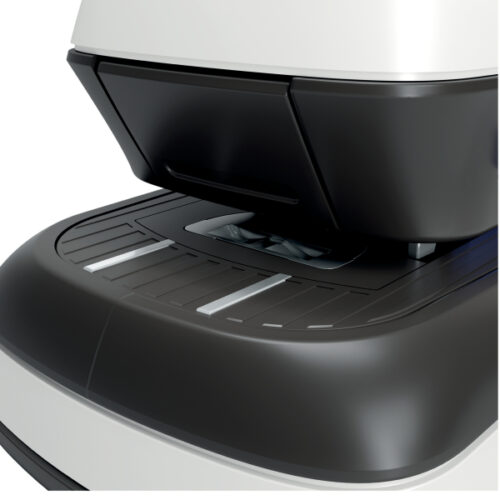 2102349_04.jpg Zszywacz elektryczny Rapid Optima GripE, do 20 kartek, na baterię lub zasilacz, biały
