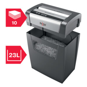 Niszczarka Rexel Momentum X410, P4, 10 kartek, 23 l kosz