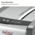 Niszczarka Rexel Momentum X410-SL Slimline, P4, 10 kartek, 23 l kosz