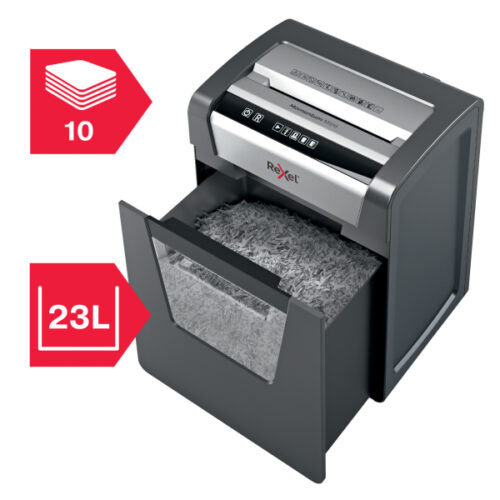 2104575EU_05.jpg Niszczarka Rexel Momentum M510, P5, 10 kartek, 23 l kosz