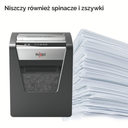2104575EU_n_03.jpg Niszczarka Rexel Momentum M510, P5, 10 kartek, 23 l kosz