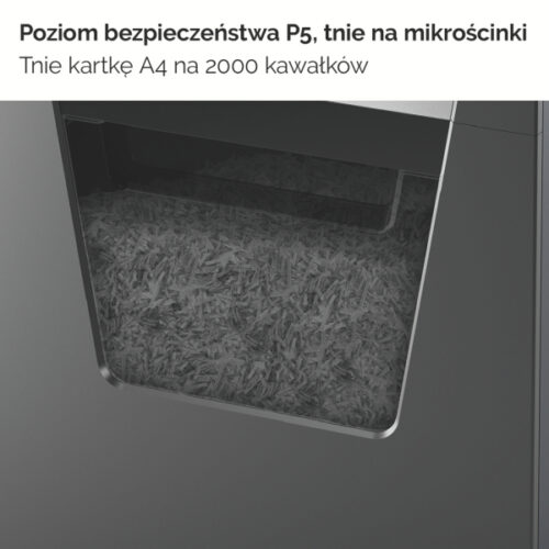 2104575EU_n_05.jpg Niszczarka Rexel Momentum M510, P5, 10 kartek, 23 l kosz