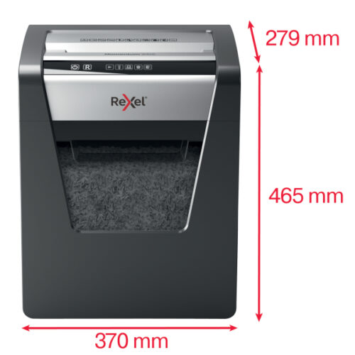 2104576EU_03.jpg Niszczarka Rexel Momentum X415, P4, 15 kartek, 23 l kosz