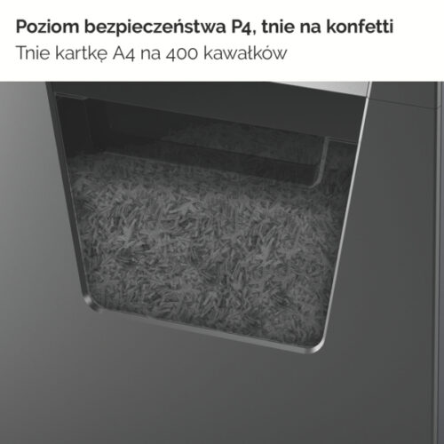 2104576EU_n_05.jpg Niszczarka Rexel Momentum X415, P4, 15 kartek, 23 l kosz