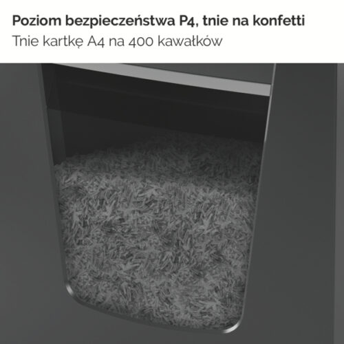 2104578EU_n_05.jpg Niszczarka Rexel Momentum X420, P4, 20 kartek, 30 l kosz