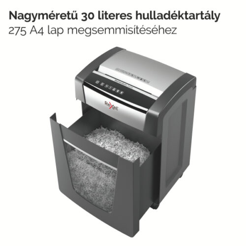 2104578EU_n_18.jpg Niszczarka Rexel Momentum X420, P4, 20 kartek, 30 l kosz