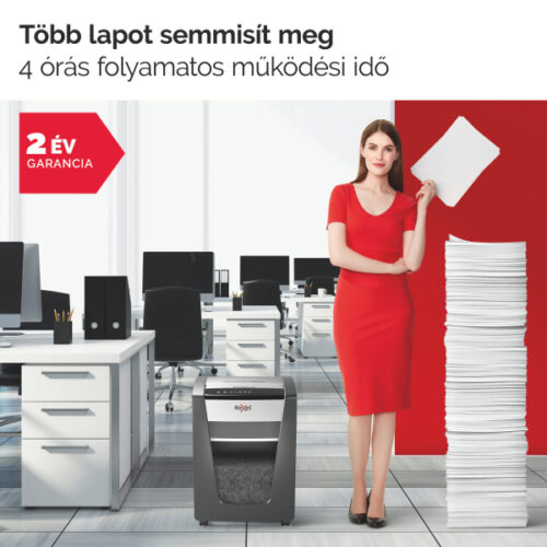 2104578EU_n_20.jpg Niszczarka Rexel Momentum X420, P4, 20 kartek, 30 l kosz