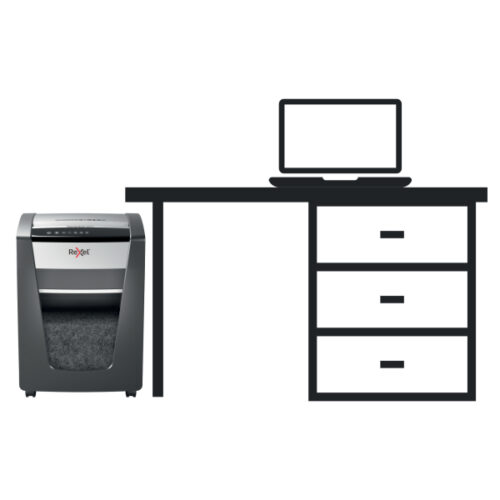 2104578EU_n_35.jpg Niszczarka Rexel Momentum X420, P4, 20 kartek, 30 l kosz