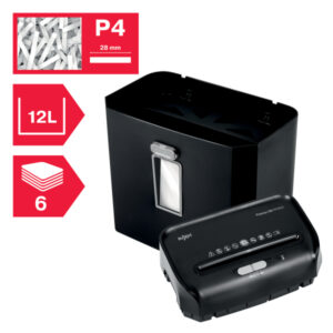 Niszczarka Rexel ProMax QS RPX612, P4, 6 kartek, 12 l kosz