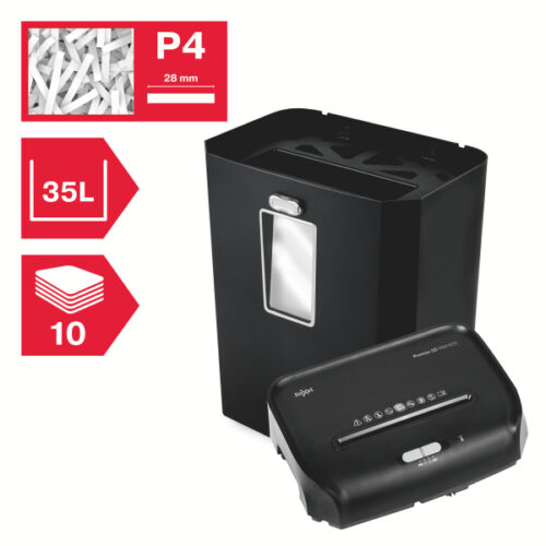 2104585EU_01.jpg Niszczarka Rexel ProMax QS RSX1035, P4, 10 kartek, 35 l kosz