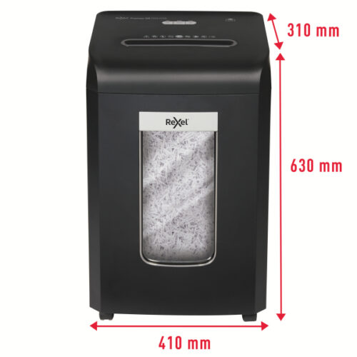 2104587EU_03.jpg Niszczarka Rexel ProMax QS RSX1538, P4, 15 kartek, 38 l kosz