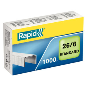 Zszywki Rapid Standard 26/6 1M