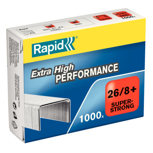 Zszywki Rapid Super Strong 26/8+ 1M