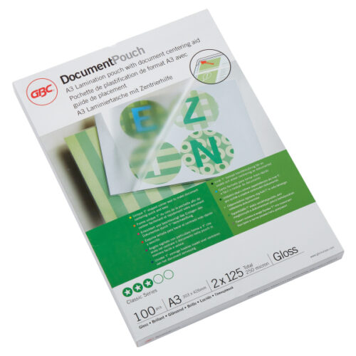 3200725.jpg Folia do laminacji GBC Document™, EZ-In, A3, 125 mic.