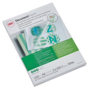 Folia do laminacji GBC Document™, EZ-In, A4, 100 mic.