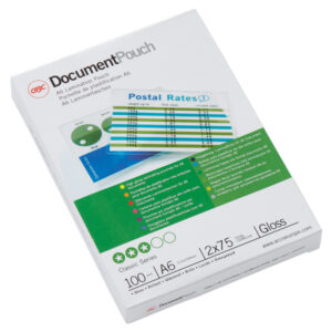 Folia do laminacji GBC Document™, A6, 75 mic.