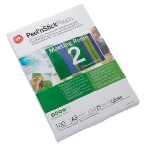 Samoprzylepna folia do laminacji GBC Peel'nStick™, A3, 125 mic.