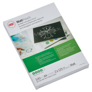 Folia do laminacji GBC Matt™, A4, 125 mic., matowa