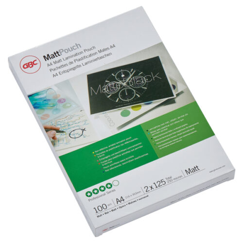 Folia do laminacji GBC Matt™, A4, 125 mic., matowa