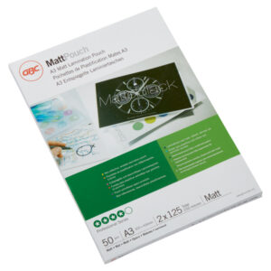 Folia do laminacji GBC Matt™, A3, 125 mic., matowa
