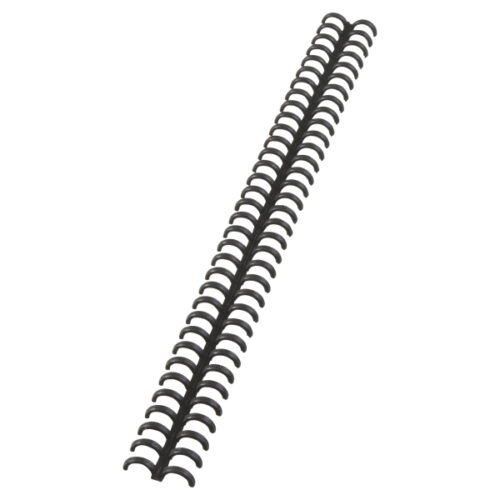 Grzbiety do bindowania GBC ClickBind, A4, 8 mm, czarne