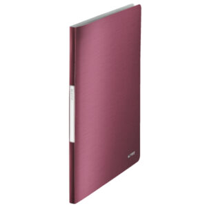Album ofertowy 20 koszulek Leitz Style, ciemnoczerwony