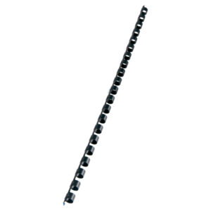 Grzbiety plastikowe GBC Combs, A4, 8 mm, czarne