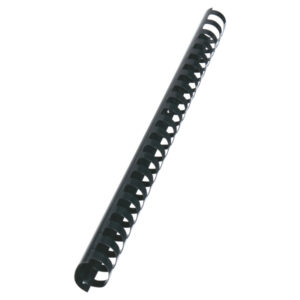 Grzbiety plastikowe GBC Combs, A4, 38 mm, czarne