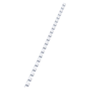 Grzbiety plastikowe GBC Combs, A4, 8 mm, białe