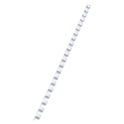 4028194.jpg Grzbiety plastikowe GBC Combs, A4, 8 mm, białe