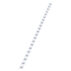Grzbiety plastikowe GBC Combs, A4, 8 mm, białe