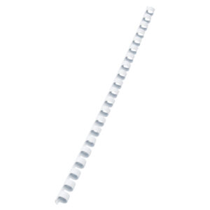 Grzbiety plastikowe GBC Combs, A4, 10 mm, białe