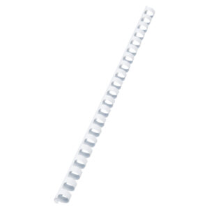 Grzbiety plastikowe GBC Combs, A4, 12 mm, białe