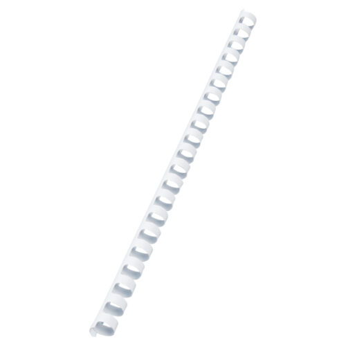 4028197.jpg Grzbiety plastikowe GBC Combs, A4, 12 mm, białe